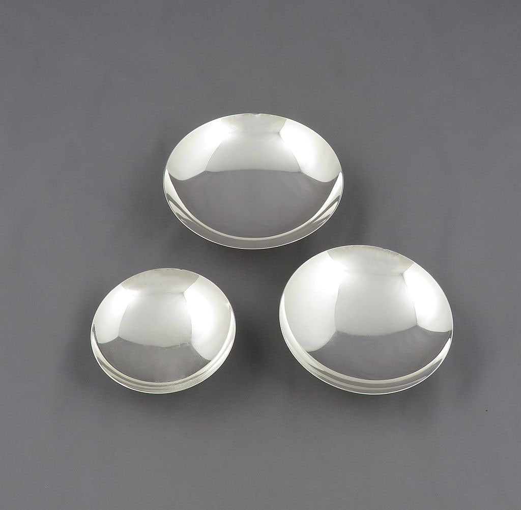 Japanese Silver Sake Cups