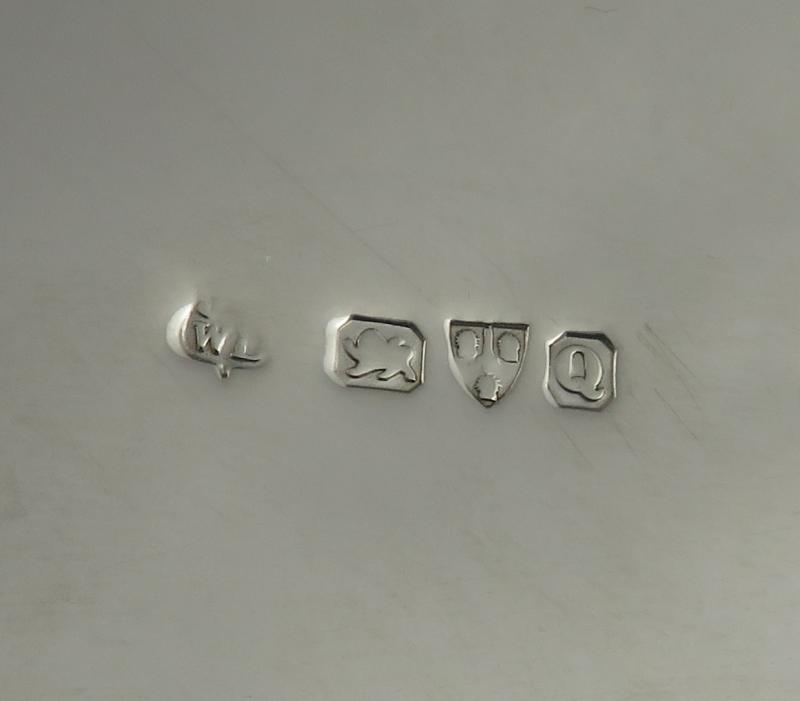 Victorian Heart Shaped Silver Box - JH Tee Antiques