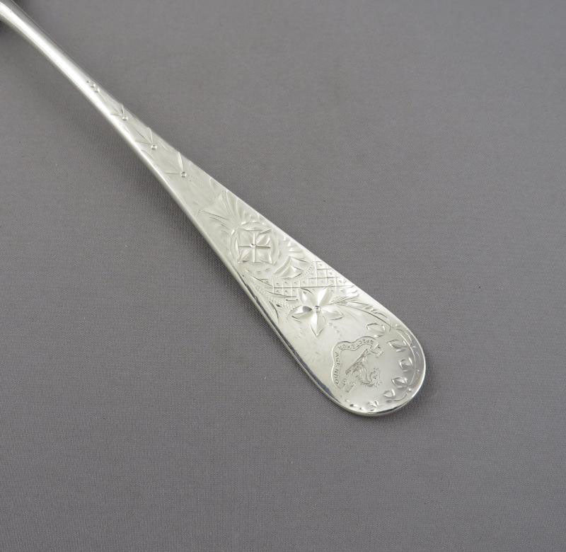 Robert Hendery Silver Tablespoons - JH Tee Antiques