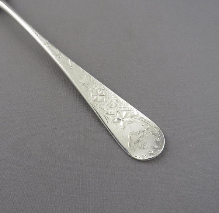 Robert Hendery Silver Tablespoons - JH Tee Antiques