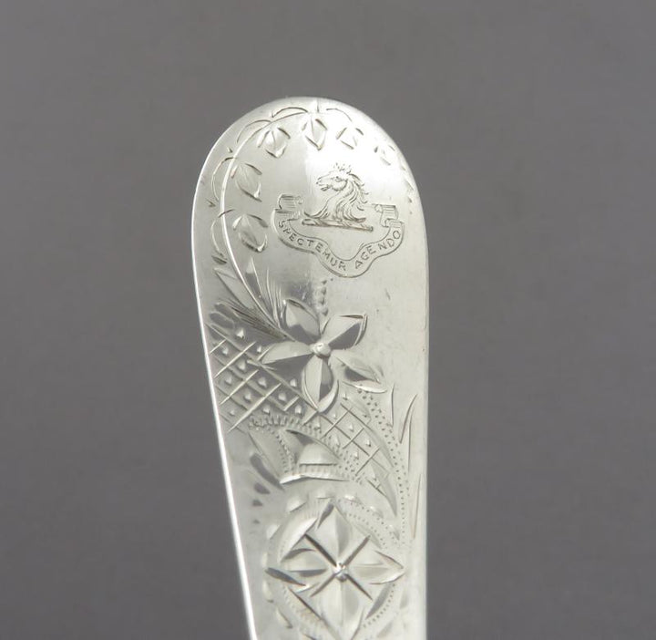 Robert Hendery Silver Tablespoons - JH Tee Antiques