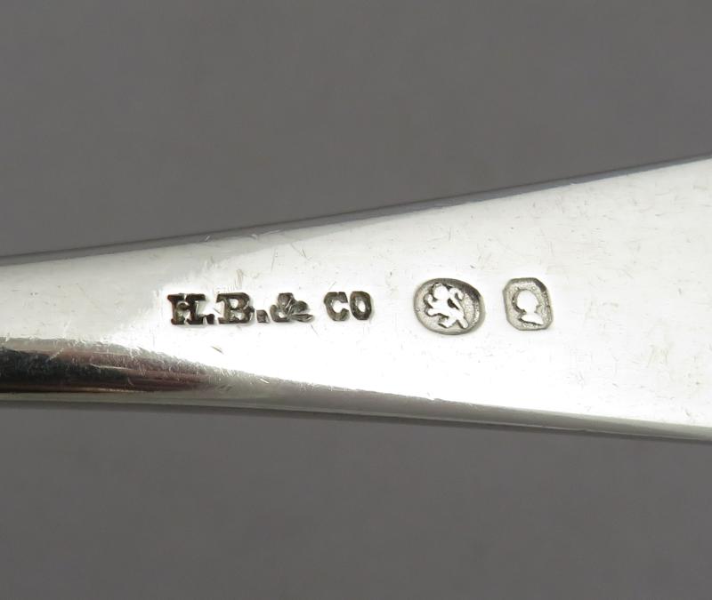 Robert Hendery Silver Tablespoons - JH Tee Antiques