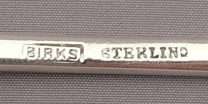 Henry Birks silver mark, Birks in box then sterling