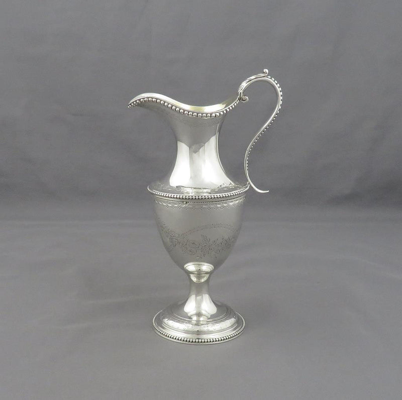Hester Bateman Silver Cream Jug