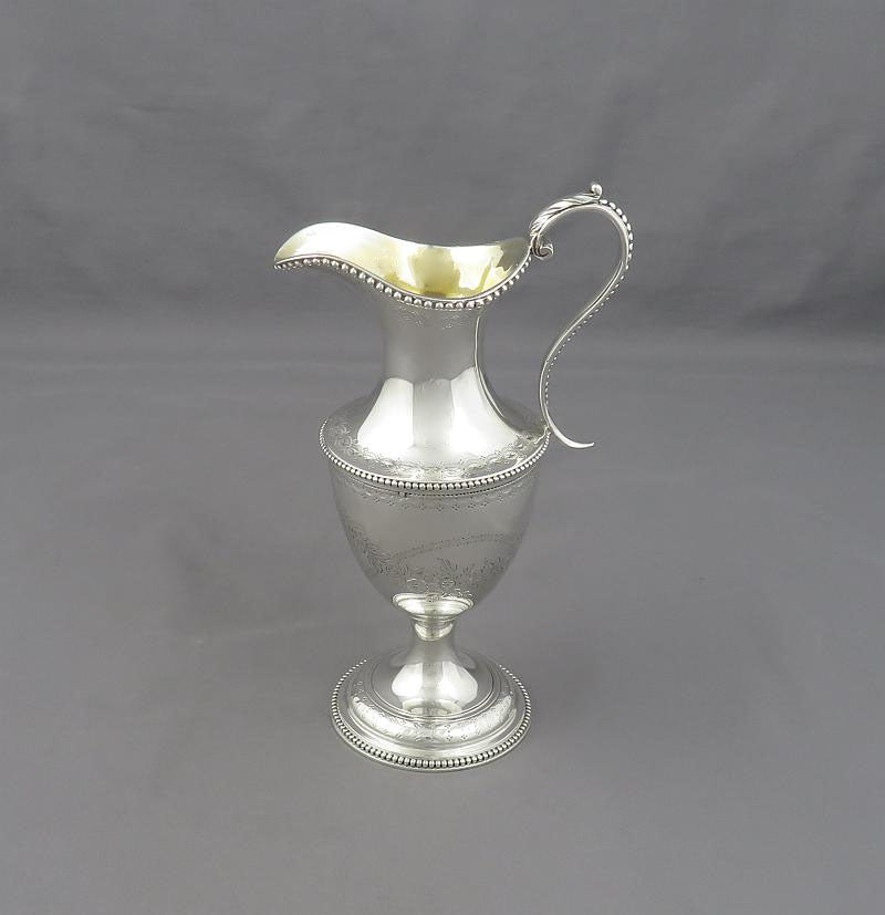 Hester Bateman Silver Cream Jug - JH Tee Antiques