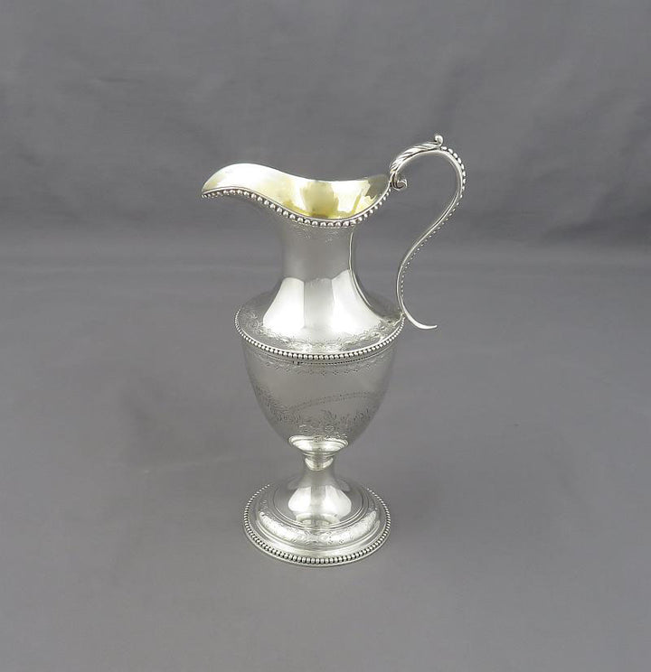 Hester Bateman Silver Cream Jug - JH Tee Antiques