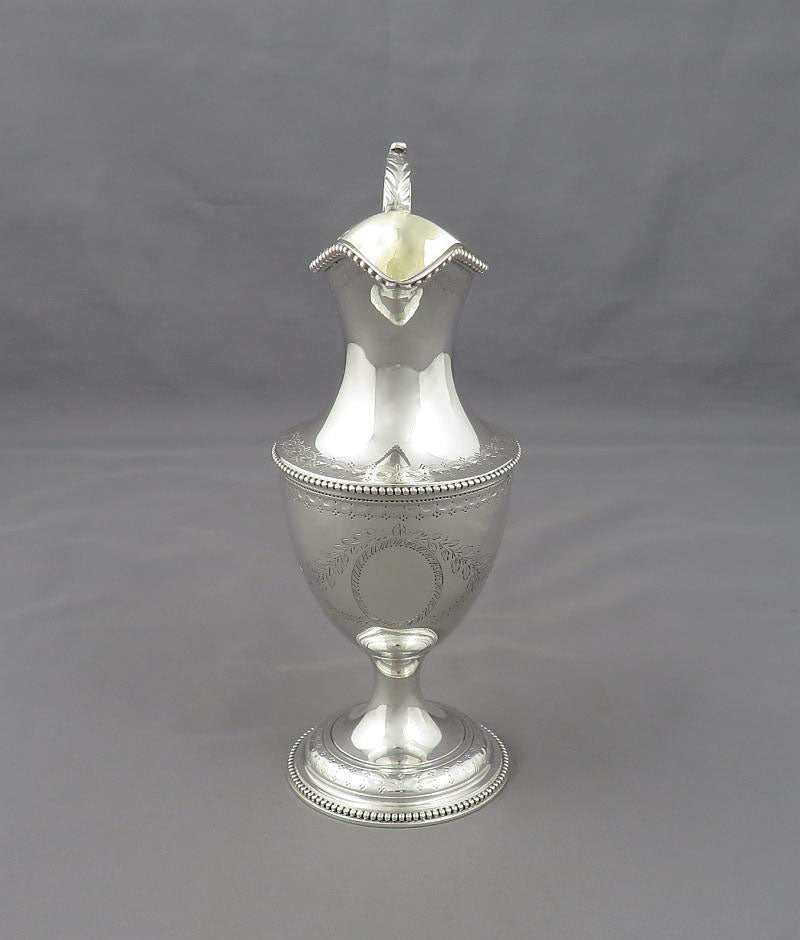 Hester Bateman Silver Cream Jug - JH Tee Antiques