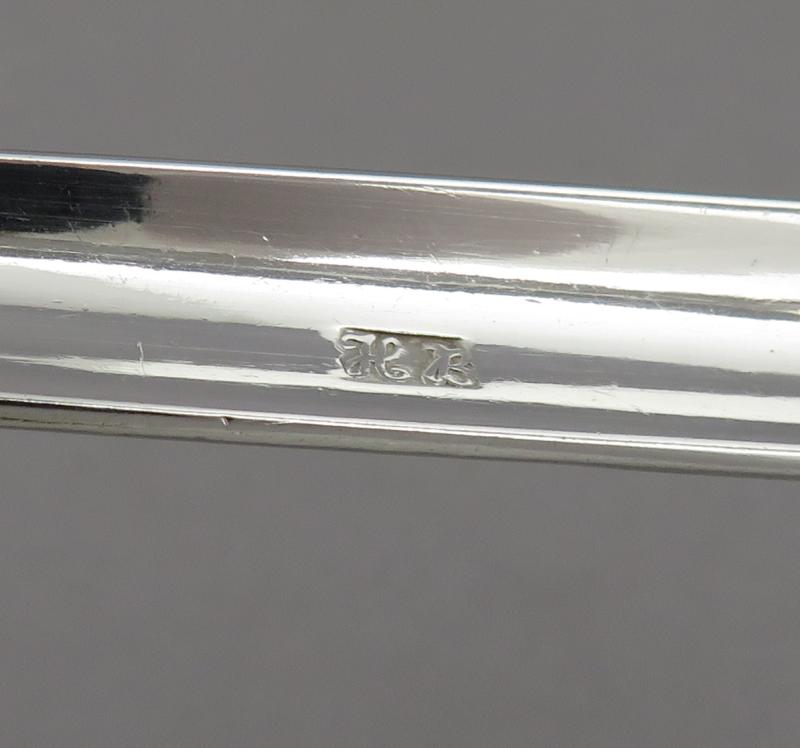 Hester Bateman Sterling Silver Sugar Tongs - JH Tee Antiques