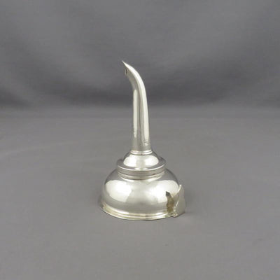 Hester Bateman Sterling Silver Wine Funnel - JH Tee Antiques