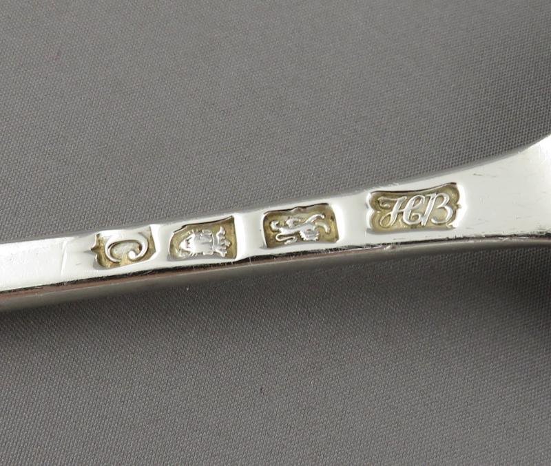 Hester Bateman Silver Stuffing Spoon - JH Tee Antiques