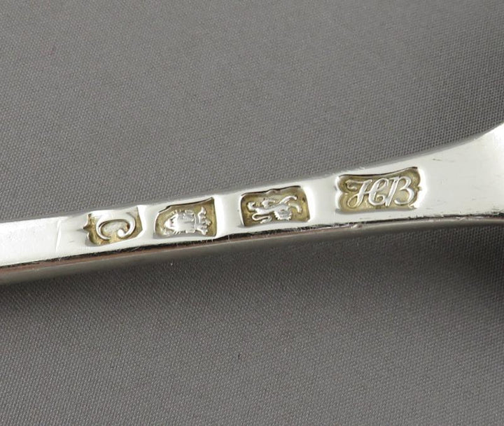 Hester Bateman Silver Stuffing Spoon - JH Tee Antiques