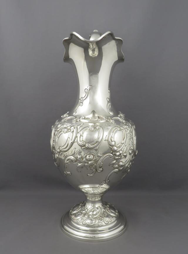 American Sterling Silver Ewer - JH Tee Antiques