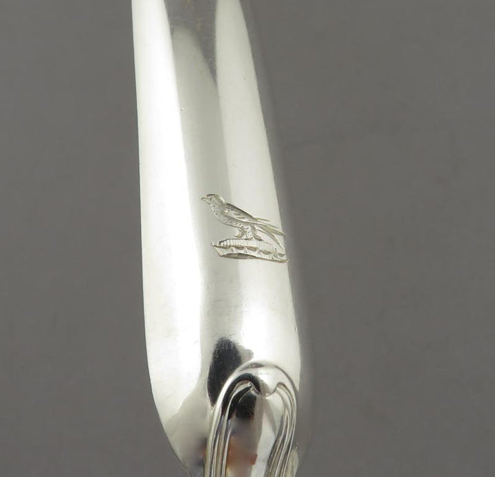 Pair of Victorian Silver Marrow Scoops - JH Tee Antiques