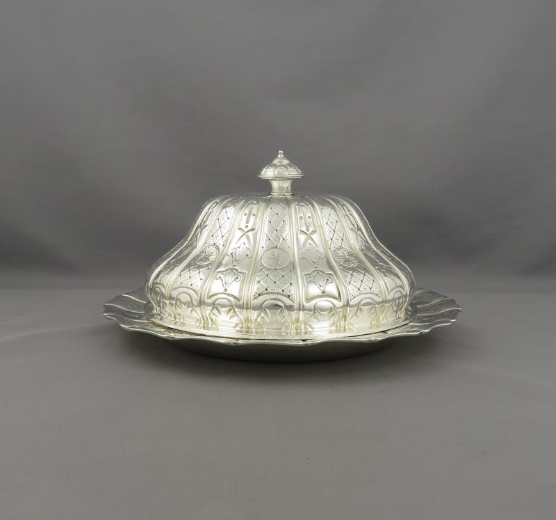 Hunt & Roskell Silver Muffin Dish