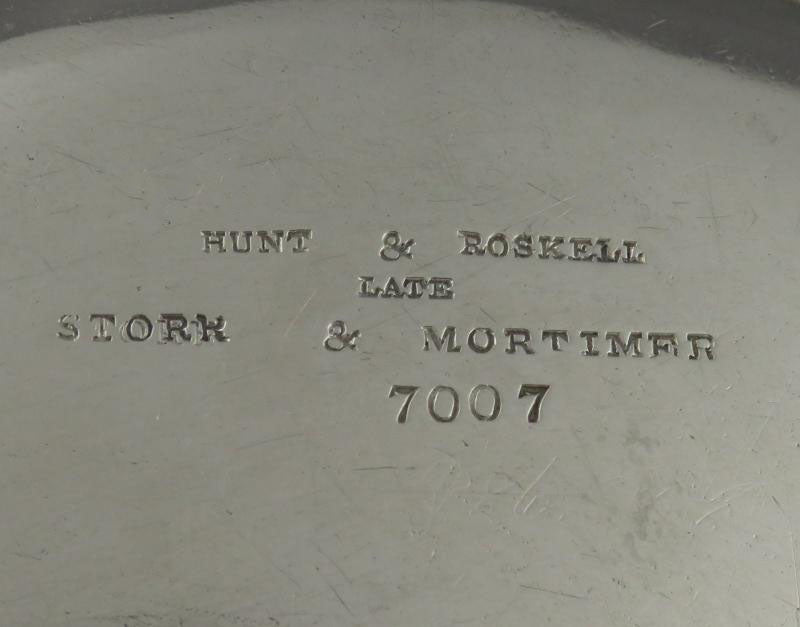 Hunt &amp; Roskell Silver Muffin Dish - JH Tee Antiques