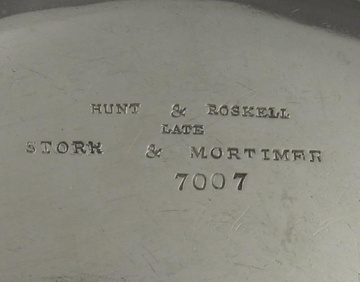 Hunt &amp; Roskell Silver Muffin Dish - JH Tee Antiques