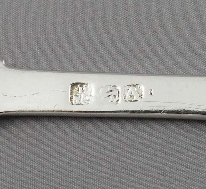 Indian Colonial Silver Marrow Scoop - JH Tee Antiques