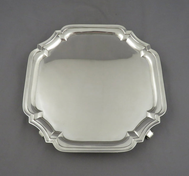 Indian Colonial Silver Salver