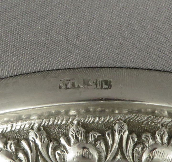 Indian Silver Tea Set - JH Tee Antiques