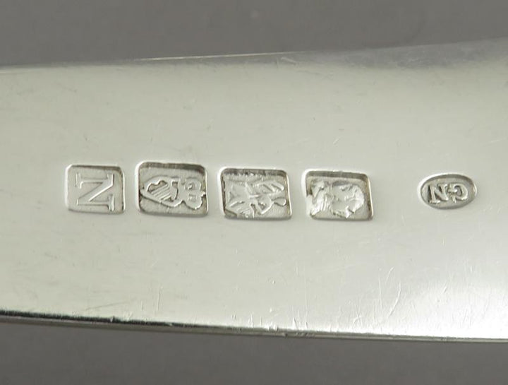 Irish Silver Fish Slice - JH Tee Antiques