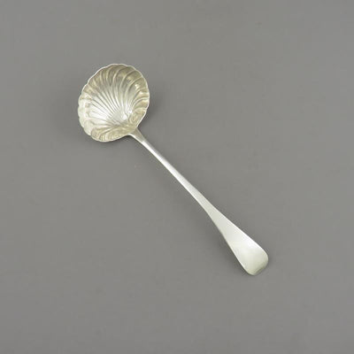 Irish Silver Gravy Ladle - JH Tee Antiques