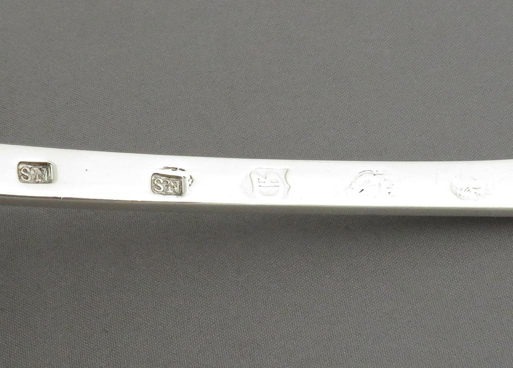 Irish Silver Soup Ladle - JH Tee Antiques