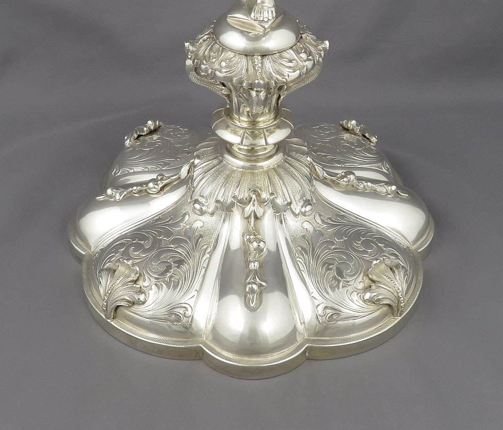 Italian Sterling Silver Dessert Stand