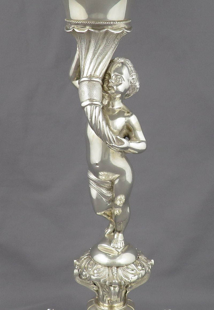 Italian Sterling Silver Dessert Stand