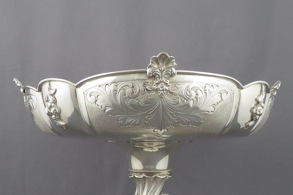 Italian Sterling Silver Dessert Stand