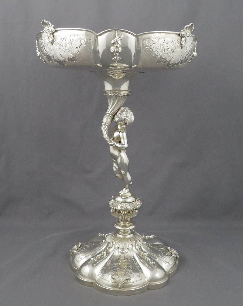 Italian Sterling Silver Dessert Stand