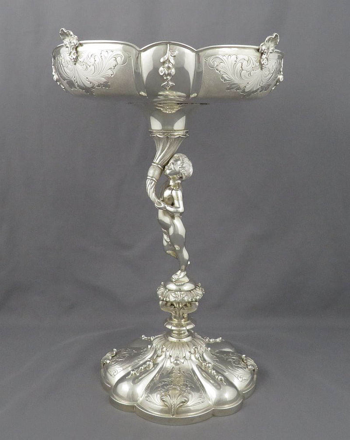 Italian Sterling Silver Dessert Stand