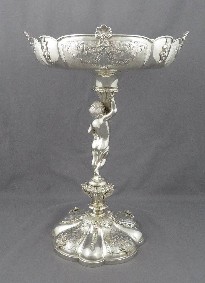 Italian Sterling Silver Dessert Stand