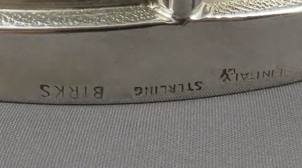 Italian Sterling Silver Dessert Stand