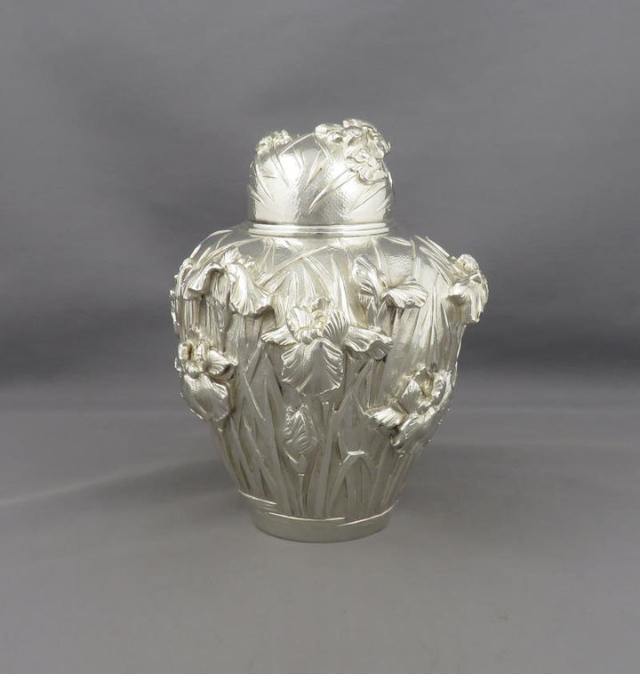 Japanese Meiji Silver Tea Service - JH Tee Antiques
