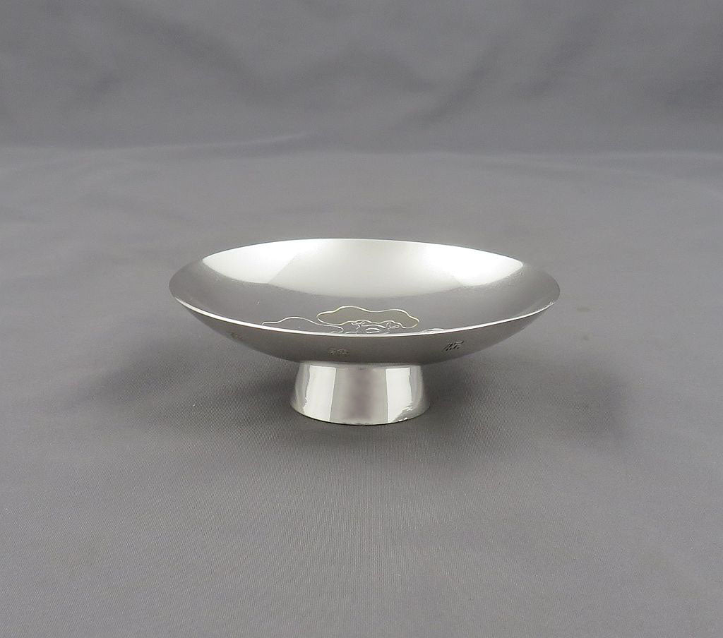 Japanese Silver Sake Cup