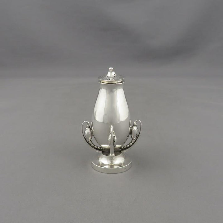 Georg Jensen Blossom Salt and Pepper Shakers 2B - JH Tee Antiques