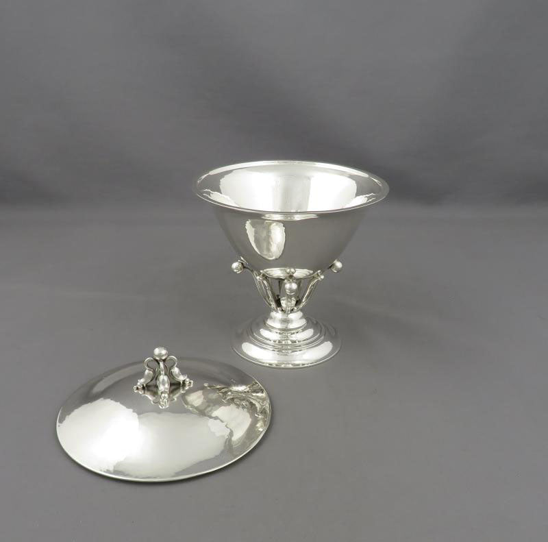 Georg Jensen Silver Bonbonniére 17C - JH Tee Antiques