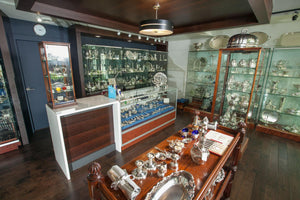 Interior shot of JH Tee Antiques store 1631 w 3rd ave