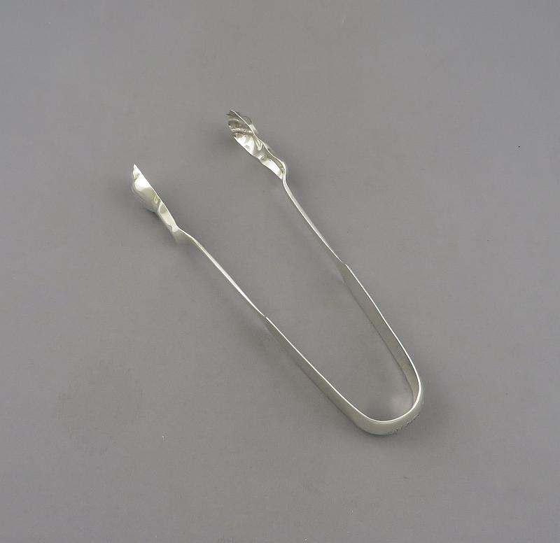Antique Canadian Silver Sugar Tongs - JH Tee Antiques