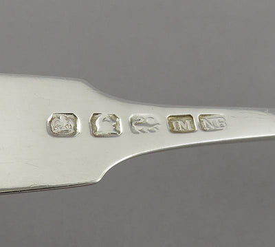 Antique Canadian Silver Sugar Tongs - JH Tee Antiques