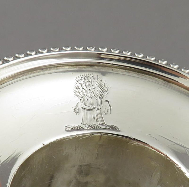 George III Sterling Silver Chamberstick - JH Tee Antiques
