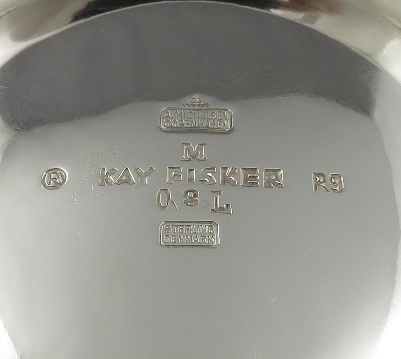 Kay Fisker Sterling Silver jug - JH Tee Antiques
