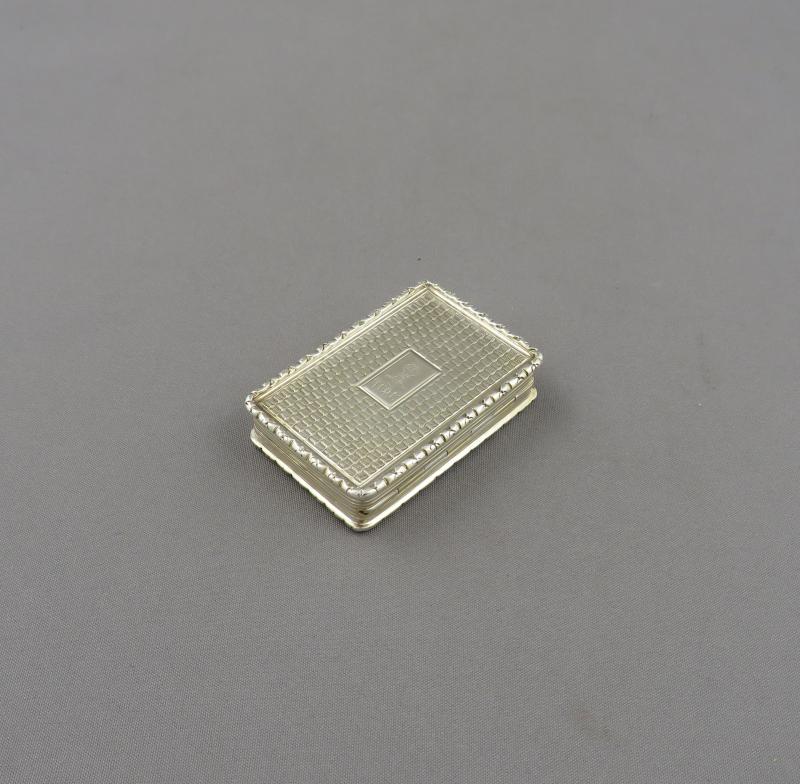 Kenilworth Castle Silver Vinaigrette - JH Tee Antiques