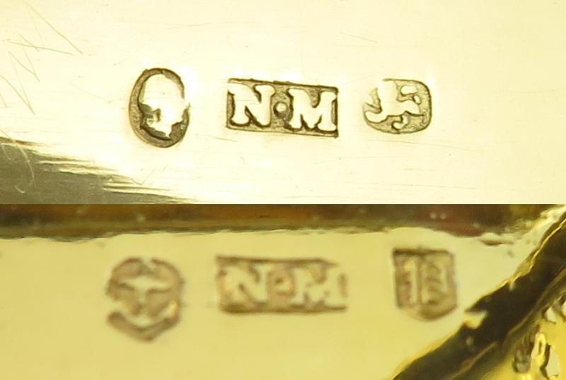 Kenilworth Castle Silver Vinaigrette - JH Tee Antiques