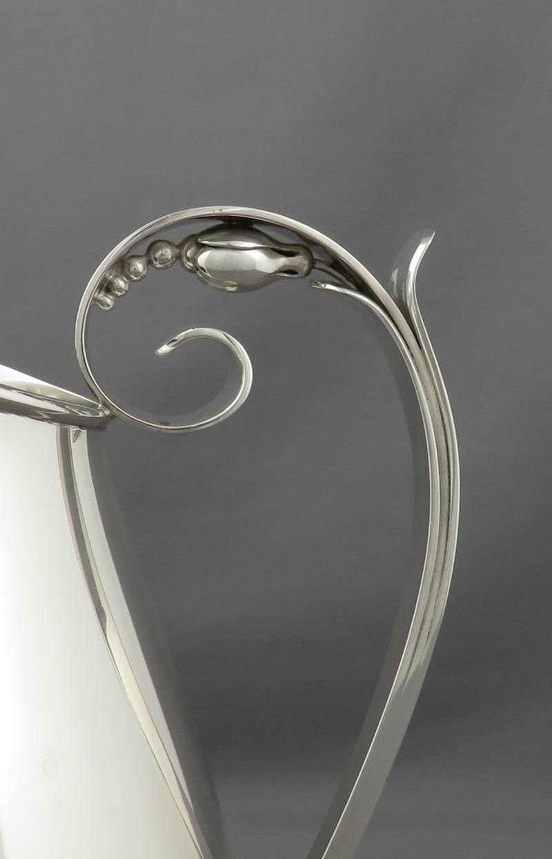 La Paglia Sterling Silver Water Pitcher - JH Tee Antiques