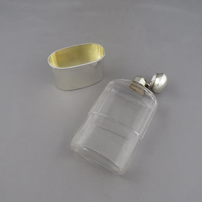 Victorian Sterling Silver Flask