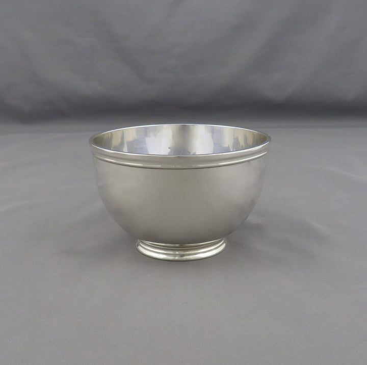 English Silver Sugar Bowl