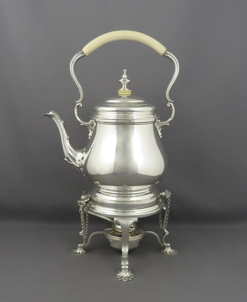 Mappin &amp; Webb George V Silver Tea Service - JH Tee Antiques