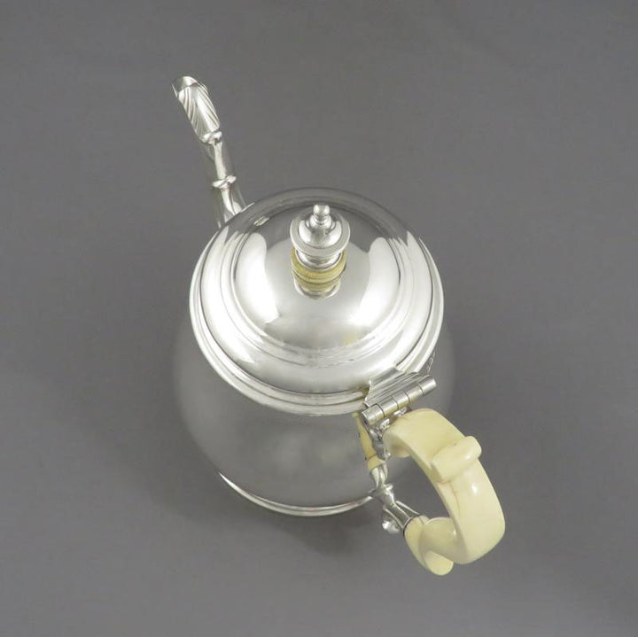Mappin &amp; Webb George V Silver Tea Service - JH Tee Antiques