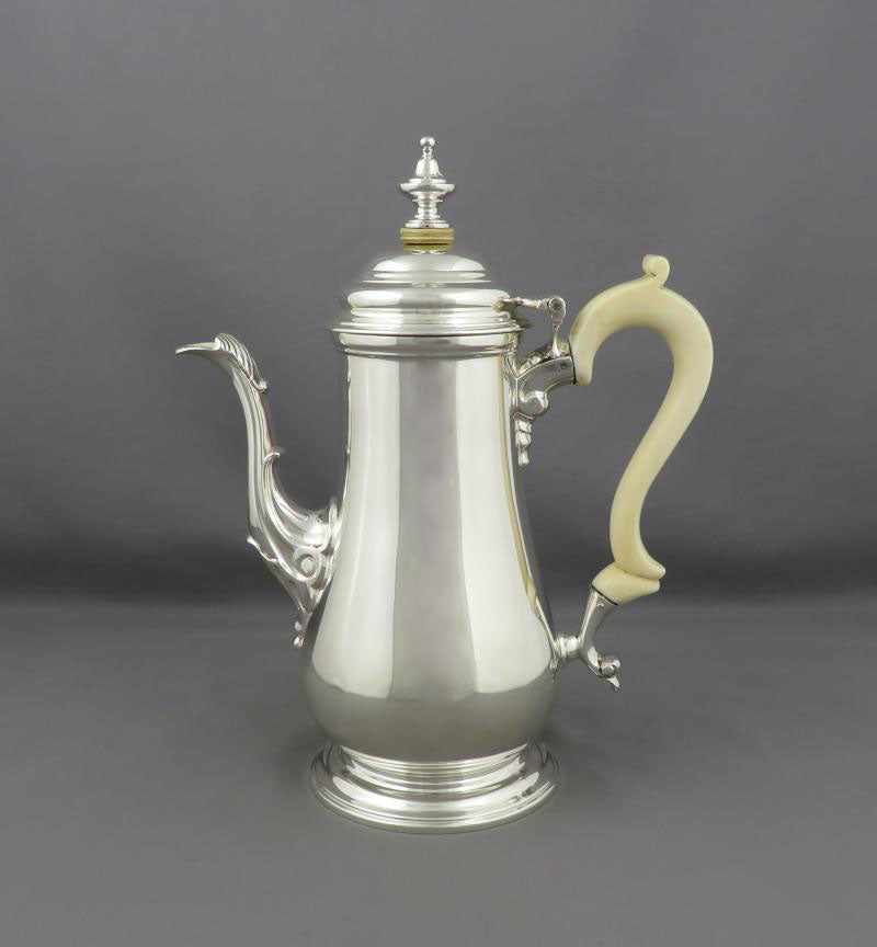 Mappin &amp; Webb George V Silver Tea Service - JH Tee Antiques
